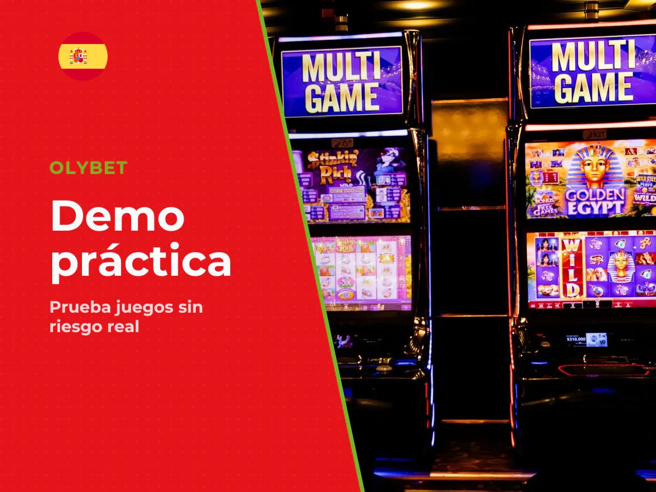 La demo sirve para practicar, no